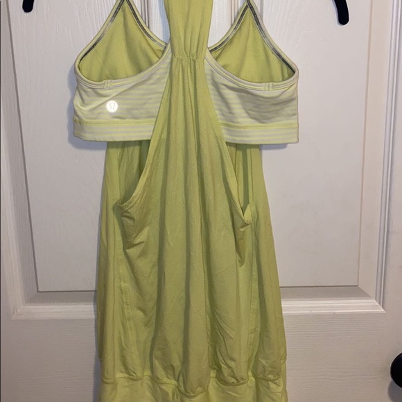 Lululemon Yellow No Limits Tank - Picture 5 of 6